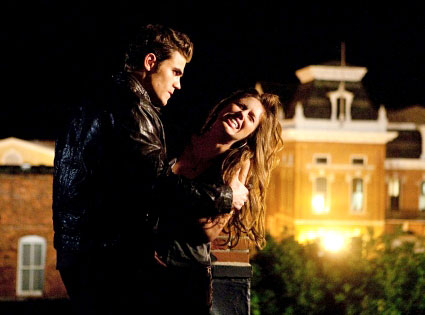 Vampire Diaries, Paul Wesley, Kayla Ewell Vampire Diaries, Paul Wesley, Kayla Ewell